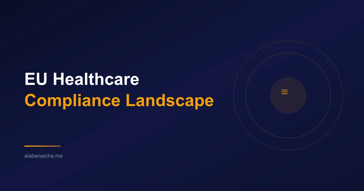 Navigating EU Healthcare Compliance: EHDS, NIS2, MDR, and the Regulatory Stack Every Health IT Team Must Understand