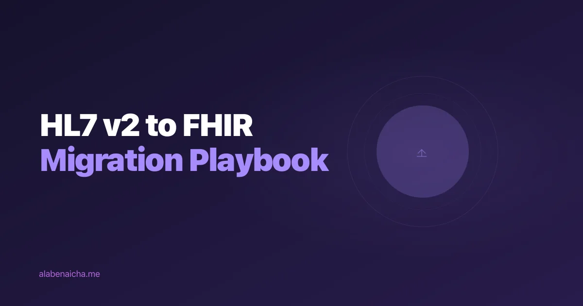 HL7 v2 to FHIR Migration: A Phased Playbook for European Hospitals and Integrators