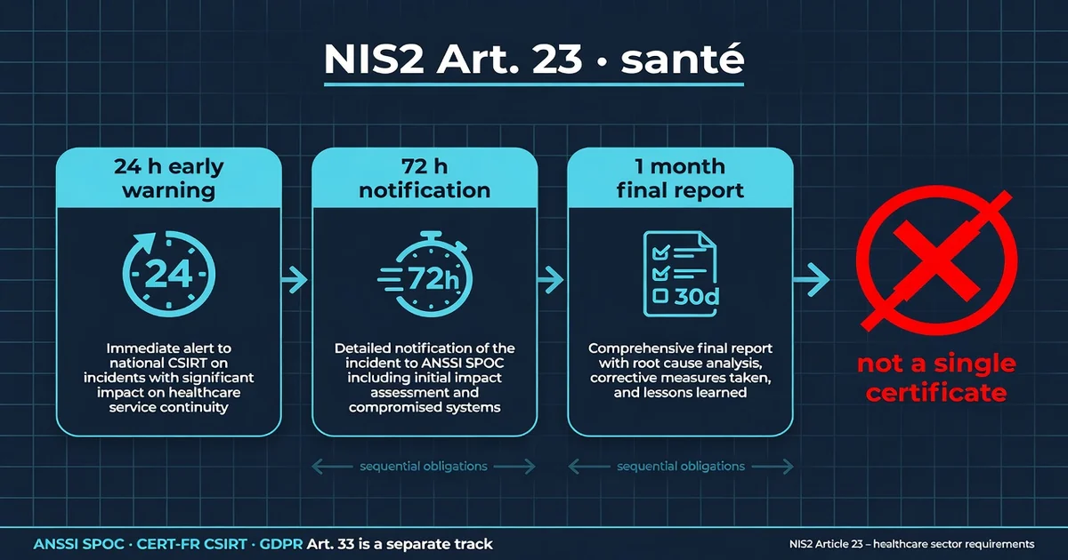 NIS2 in healthcare: what IT teams must instrument
