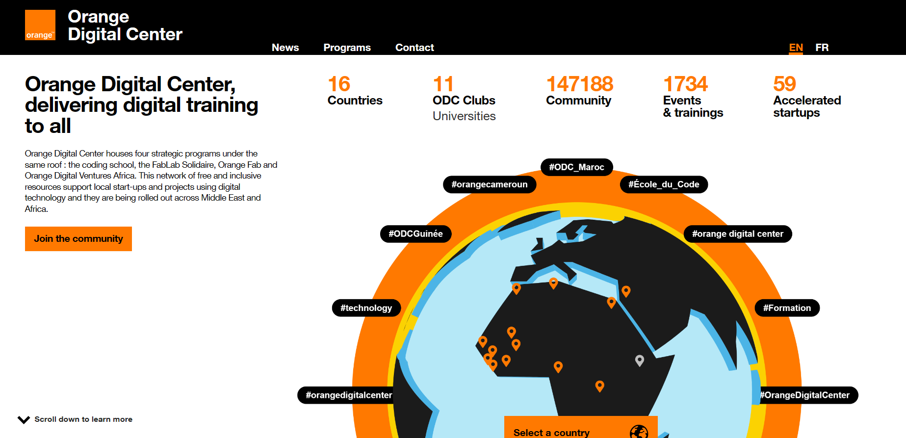 Orange Digital Centers Africa - Multi-Country Digital Platform