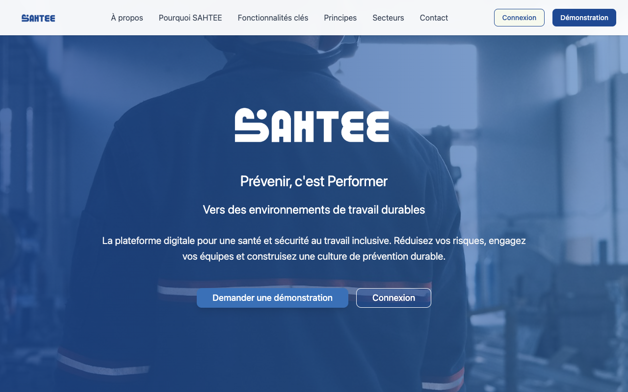 Sahtee - Occupational Health & Safety Digital Platform